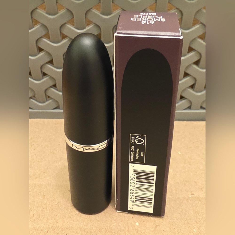 M·A·CXIMAL SILKY MATTE LIPSTICK SMOKED PURPLE. BNIB - Picture 10 of 11